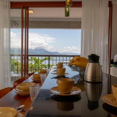 Apartamento de frente para o mar no itagua 03 Apartment Ubatuba Bagian luar foto