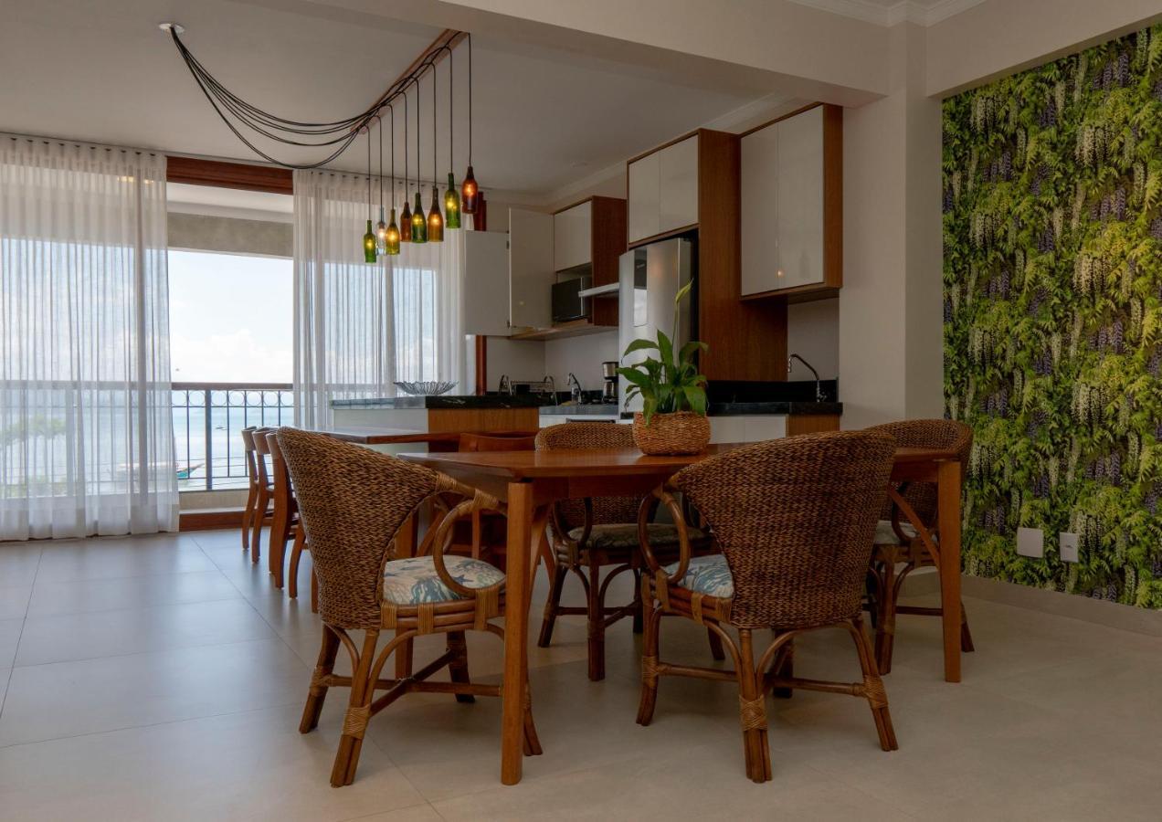 Apartamento de frente para o mar no itagua 03 Apartment Ubatuba Bagian luar foto
