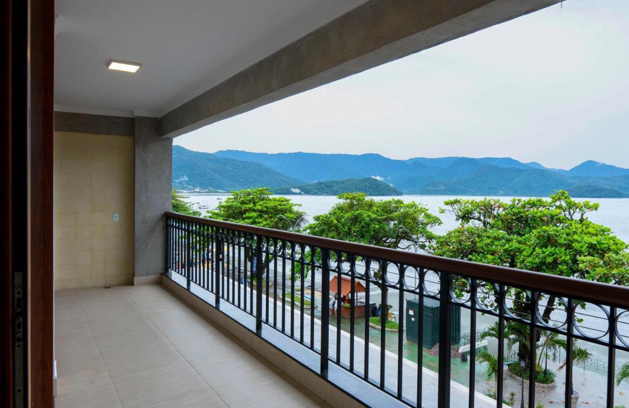 Apartamento de frente para o mar no itagua 03 Apartment Ubatuba Bagian luar foto