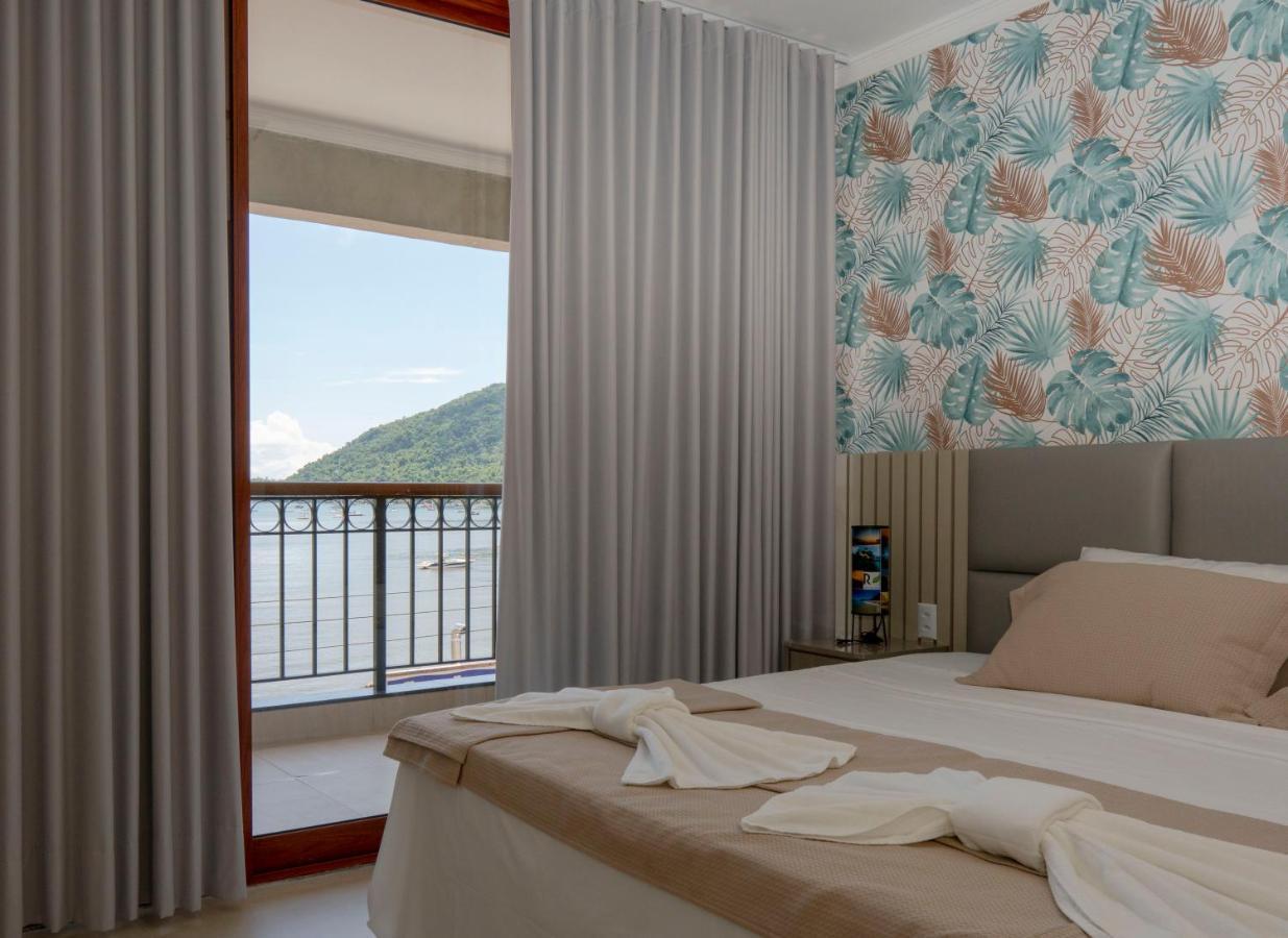 Apartamento de frente para o mar no itagua 03 Apartment Ubatuba Bagian luar foto